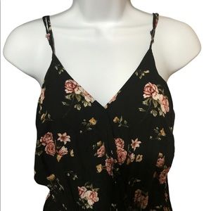 Forever 21 Floral Jumpsuit/Romper